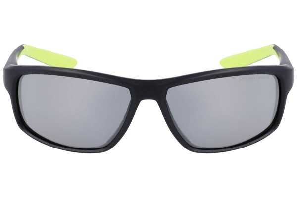Okulary przeciwsłoneczne Nike Rabid 22 DV2371 011 Prostokątne Czarne