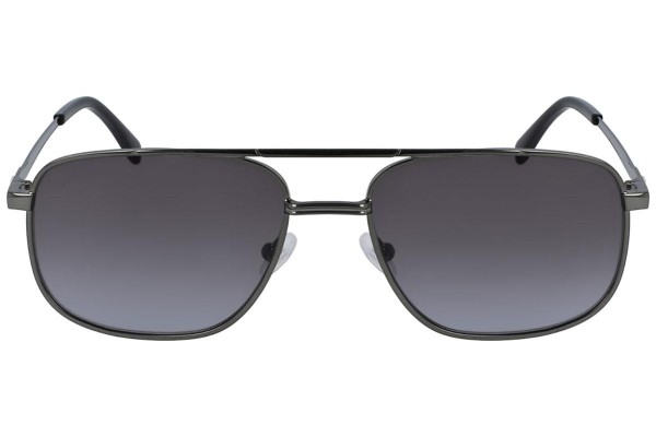 Okulary przeciwsłoneczne Lacoste L231S 024 Pilotki (Aviator) Szare