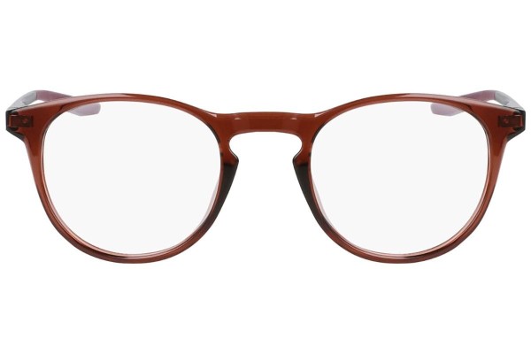 Okulary korekcyjne Nike 7285 210 Okrągłe Czerwone
