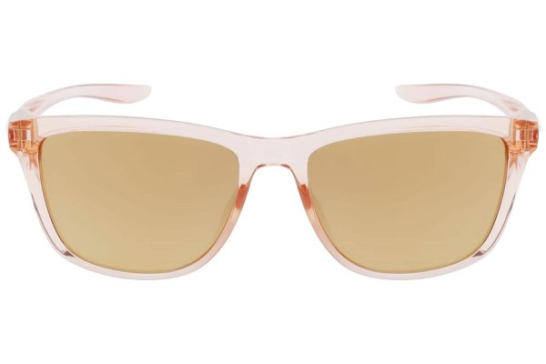 Okulary przeciwsłoneczne Nike City Icon M DJ0889 664 Prostokątne Beżowe