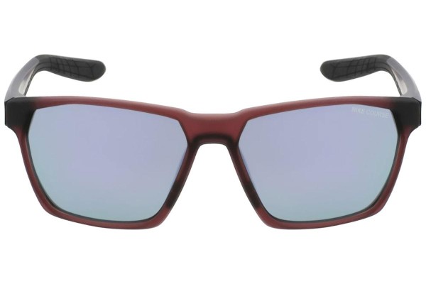 Okulary przeciwsłoneczne Nike Maverick S E DJ0789 298 Kwadratowe Brązowe