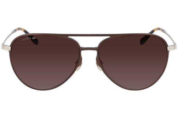 Okulary przeciwsłoneczne Lacoste L243SE 210 Pilotki (Aviator) Brązowe