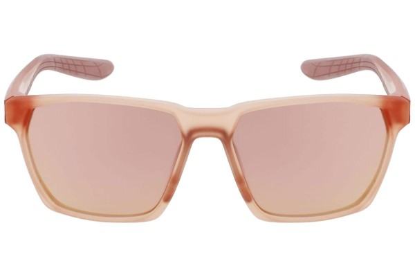 Okulary przeciwsłoneczne Nike Maverick S M DJ0784 664 Kwadratowe Różowe