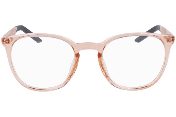 Okulary korekcyjne Nike 7257 682 Okrągłe Różowe