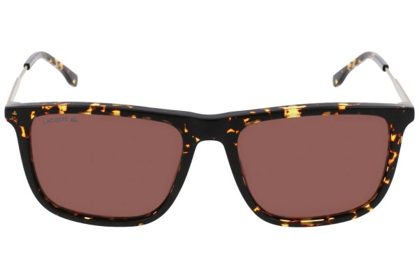 Okulary przeciwsłoneczne Lacoste L945S 214 Kwadratowe Havana
