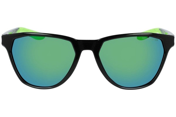 Okulary przeciwsłoneczne Nike Maverick Rise M DQ0870 012 Kwadratowe Czarne