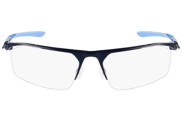 Okulary korekcyjne Nike 8050 401 Prostokątne Niebieskie