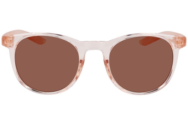 Okulary przeciwsłoneczne Nike Horizon Ascent DJ9920 664 Okrągłe Beżowe
