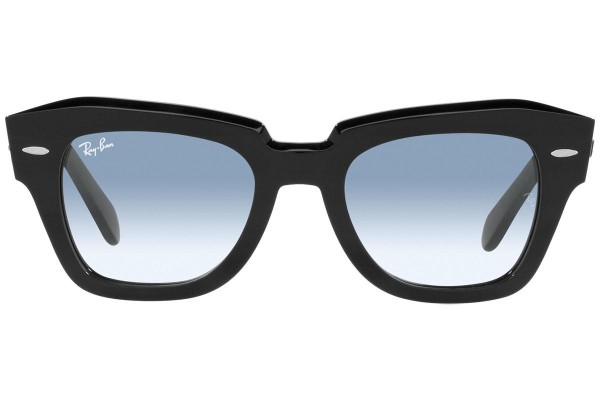 Okulary przeciwsłoneczne Ray-Ban State Street RB2186 901/3F Kwadratowe Czarne