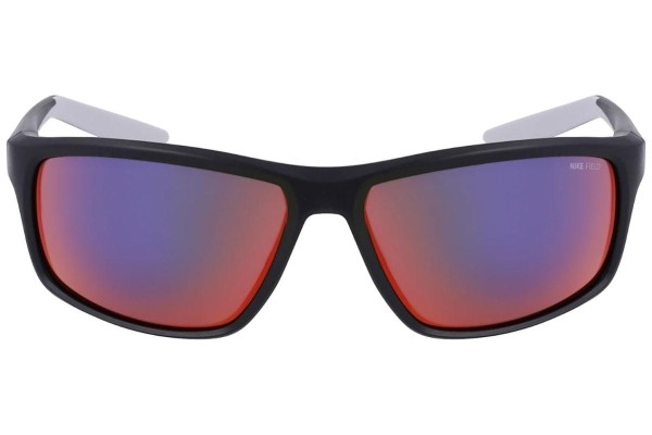 Okulary przeciwsłoneczne Nike Adrenaline 22 DV2154 010 Prostokątne Czarne