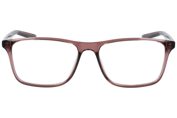 Okulary korekcyjne Nike 7125 201 Prostokątne Różowe
