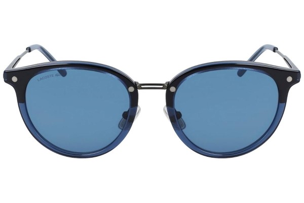 Okulary przeciwsłoneczne Lacoste L937SPC 424 Okrągłe Niebieskie