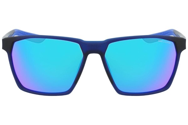 Okulary przeciwsłoneczne Nike Maverick E EV1096 451 Kwadratowe Niebieskie