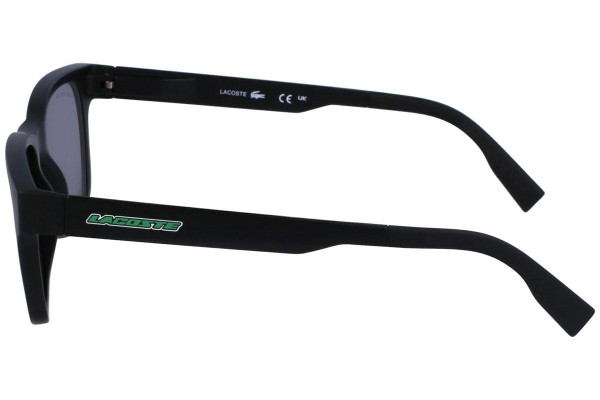 Okulary przeciwsłoneczne Lacoste L3656S 002 Prostokątne Czarne