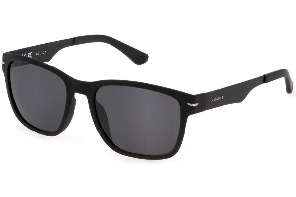 Okulary przeciwsłoneczne Police Summit 2 SPLL09E U28Z Polarized Kwadratowe Czarne