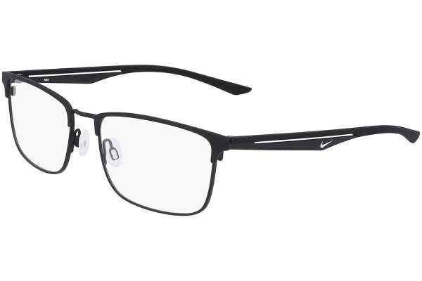 Okulary korekcyjne Nike 4314 001 Prostokątne Czarne