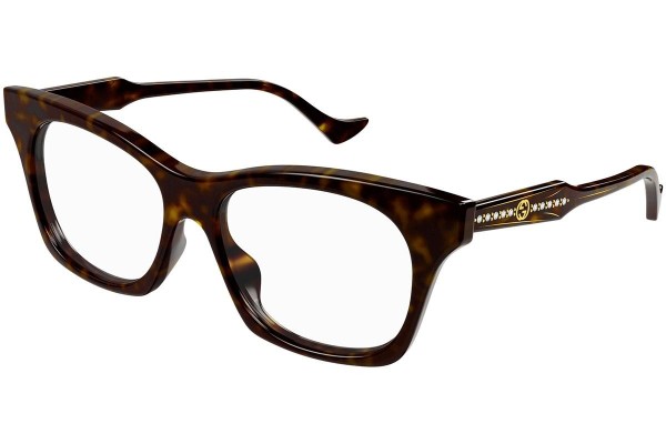 Okulary korekcyjne Gucci GG1299O 002 Nieregularny Havana