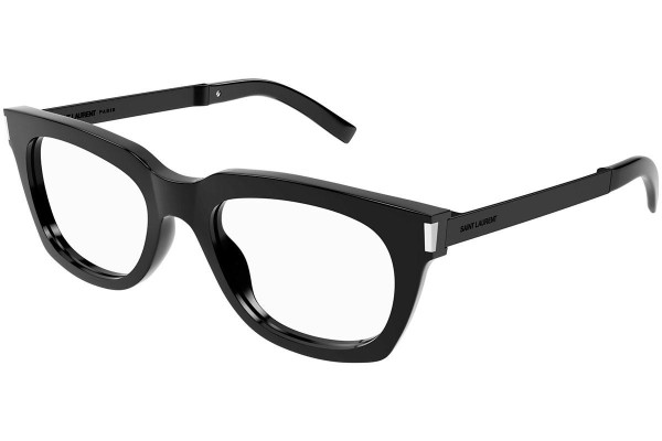 Okulary korekcyjne Saint Laurent SL583 001 Prostokątne Czarne