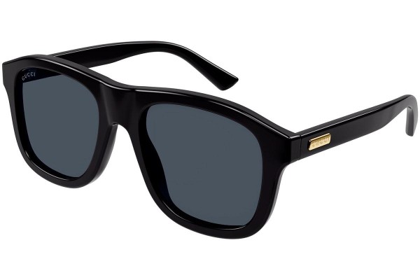 Okulary przeciwsłoneczne Gucci GG1316S 001 Prostokątne Czarne