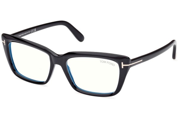 Ochelari Tom Ford FT5894-B 001 Pătrați Negri