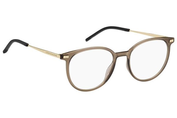 Okulary korekcyjne Tommy Hilfiger TH2020 09Q Prostokątne Brązowe