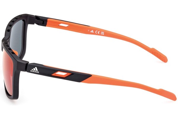 Слънчеви очила Adidas Sport SP0047 02Z Правоъгълни Черна