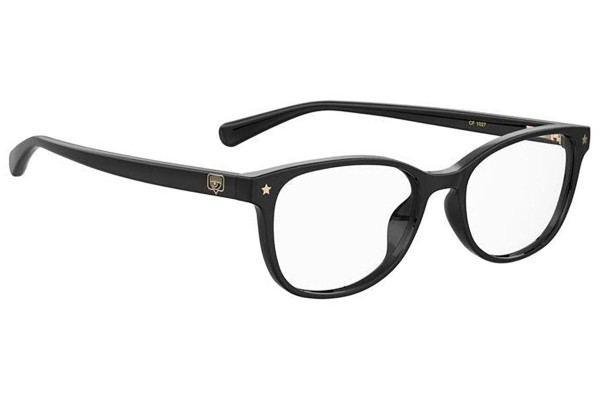 Okulary korekcyjne Chiara Ferragni CF1027 807 Prostokątne Czarne
