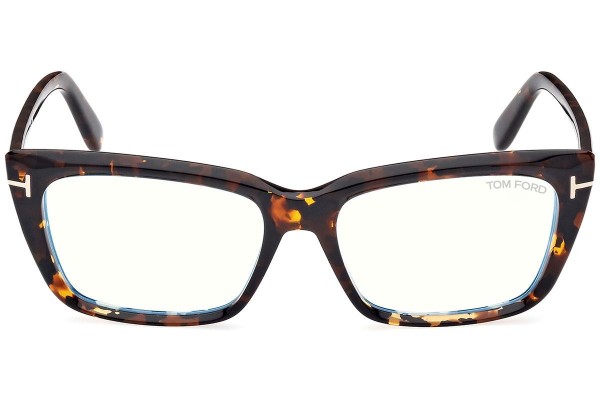 Okulary korekcyjne Tom Ford FT5894-B 052 Kwadratowe Havana