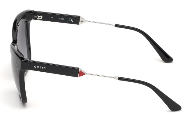 Okulary przeciwsłoneczne Guess GU7620 01B Kocie oczy Czarne