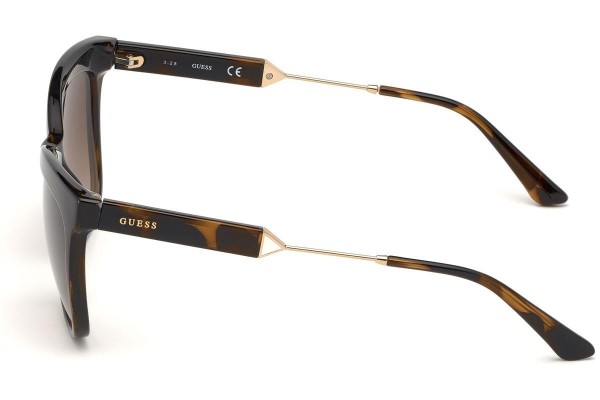 Okulary przeciwsłoneczne Guess GU7620 52F Kocie oczy Havana