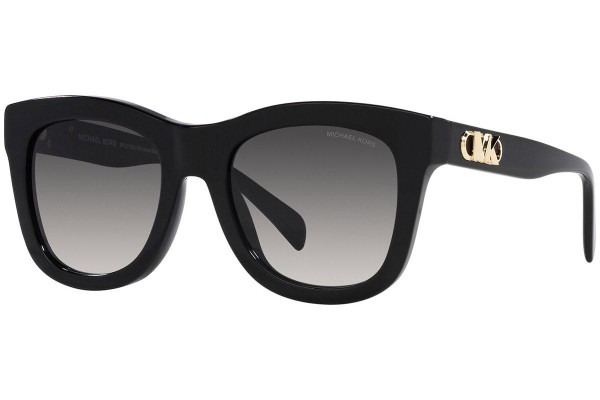 Okulary przeciwsłoneczne Michael Kors Empire Squared 4 MK2193U 30058G Kwadratowe Czarne