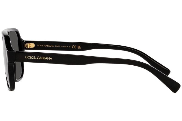 Слънчеви очила Dolce & Gabbana DX4003 335587 Пилотни Черна