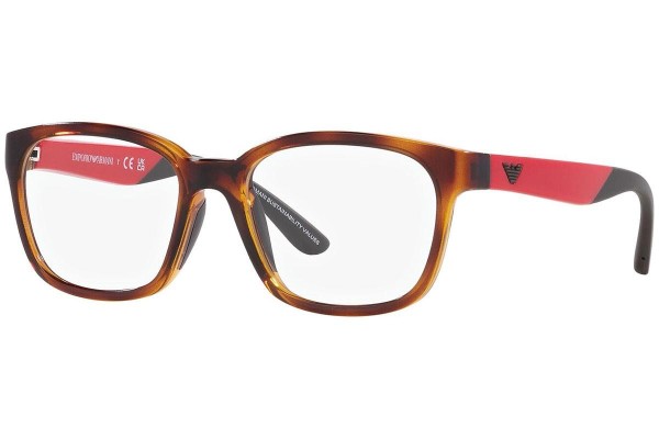 Okulary korekcyjne Emporio Armani EK3003 5026 Prostokątne Havana