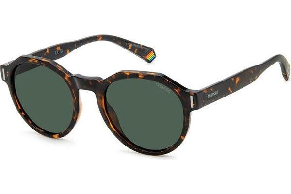 Ochelari de soare Polaroid PLD6207/S 086/UC Polarized Rotunzi Havana