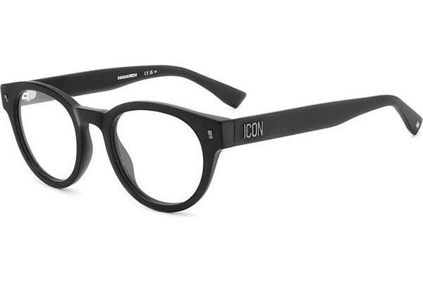 Очила Dsquared2 ICON0014 003 Заоблени Черна