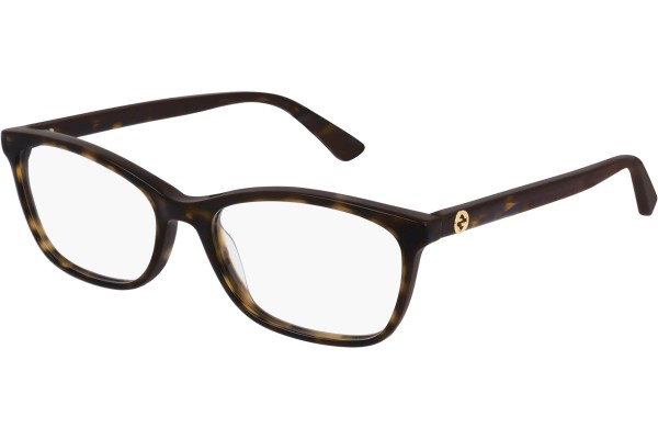 Okulary korekcyjne Gucci GG0613O 006 Kocie oczy Havana