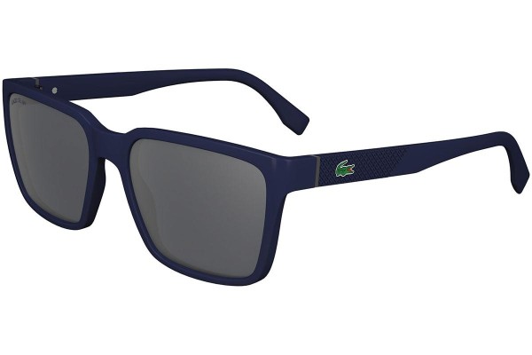 Слънчеви очила Lacoste L6011S 424 Правоъгълни Синя