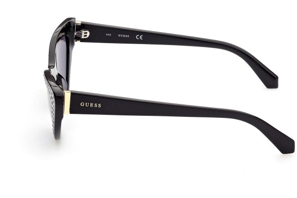 Okulary przeciwsłoneczne Guess GU7810 01A Kocie oczy Czarne
