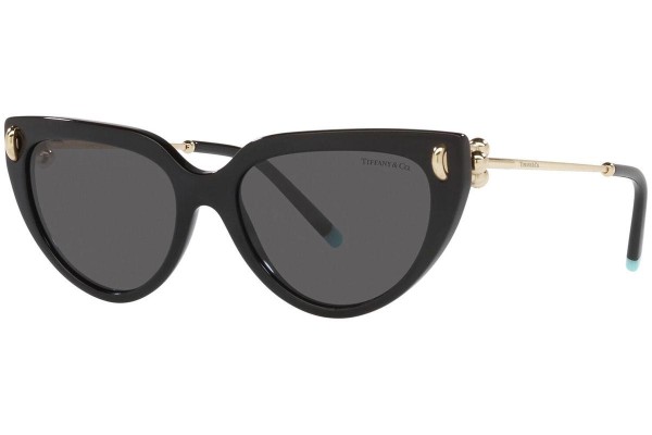 Okulary przeciwsłoneczne Tiffany & Co. TF4195 8001S4 Kocie oczy Czarne