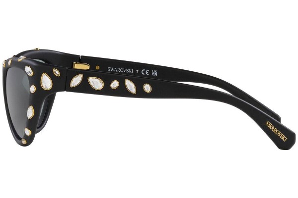 Ochelari de soare Swarovski SK6007 1020/1 Cat Eye Negri