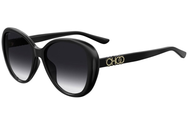 Ochelari de soare Jimmy Choo Amira/G/S 807/9O Oversize Negri