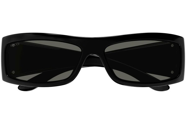 Okulary przeciwsłoneczne Gucci GG1492S 007 Nieregularny Czarne