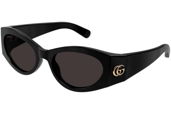 Solbriller Gucci GG1401S 001 Cat Eye Sort