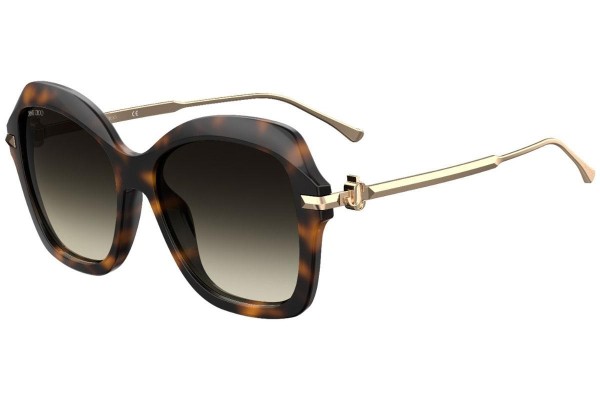 Okulary przeciwsłoneczne Jimmy Choo TESSY/G/S 086/HA Oversize Havana