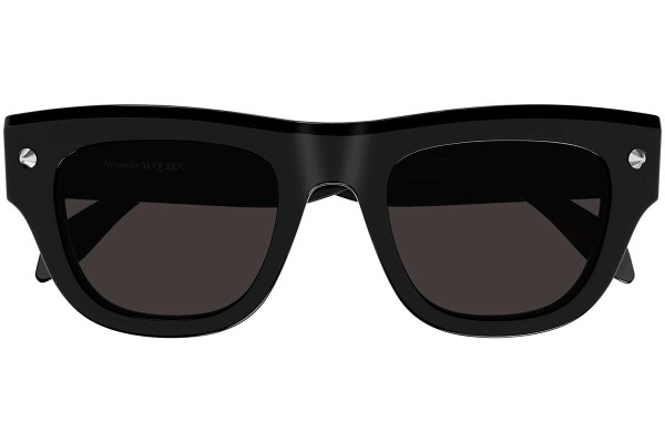 Okulary przeciwsłoneczne Alexander McQueen AM0425S 001 Kwadratowe Czarne