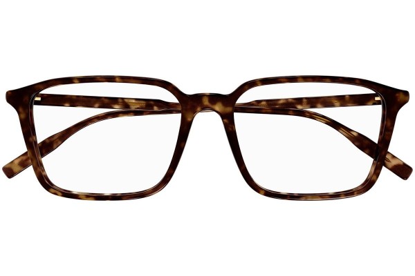 Okulary korekcyjne Mont Blanc MB0293OA 002 Prostokątne Havana