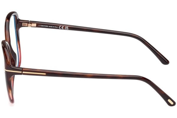 Ochelari Tom Ford FT5907-B 055 Cat Eye Havana