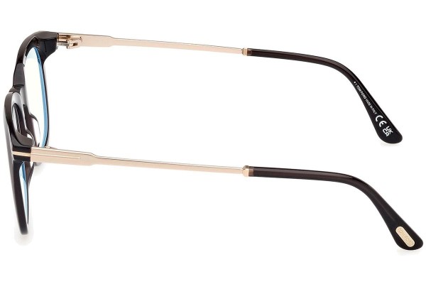 Okulary korekcyjne Tom Ford FT5904-B 005 Kwadratowe Czarne