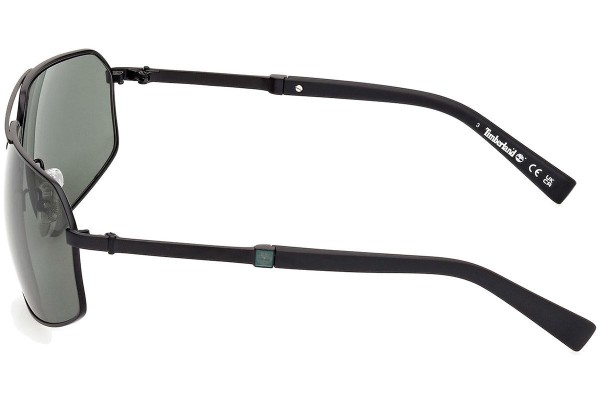 Слънчеви очила Timberland TB9341-H 02R Polarized Пилотни Черна