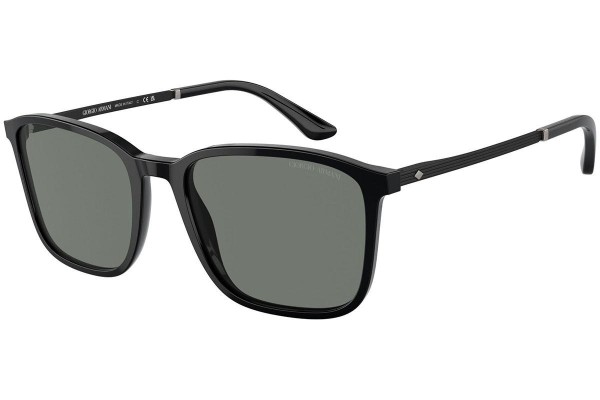 Слънчеви очила Giorgio Armani AR8197 5001/1 Правоъгълни Черна